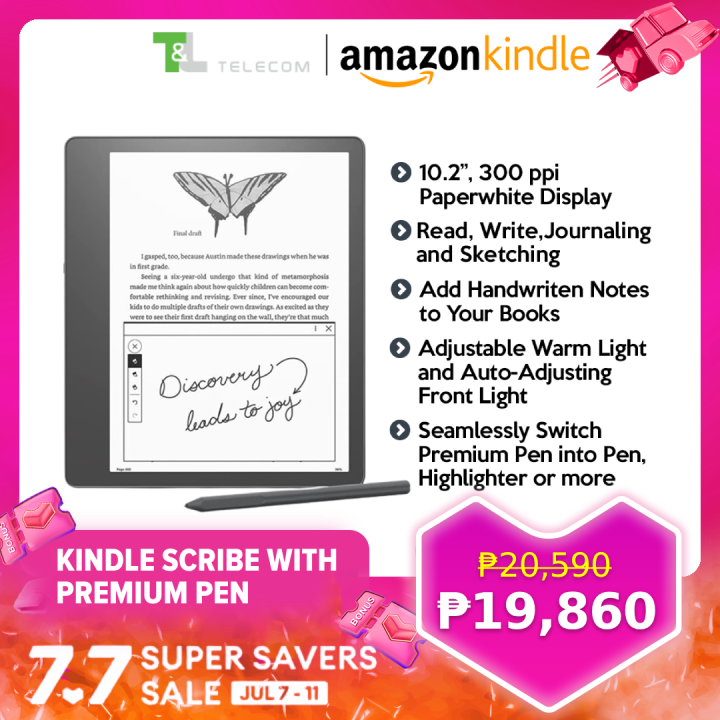 (Premium Pen) Kindle Scribe - The first Kindle for reading, writing ...
