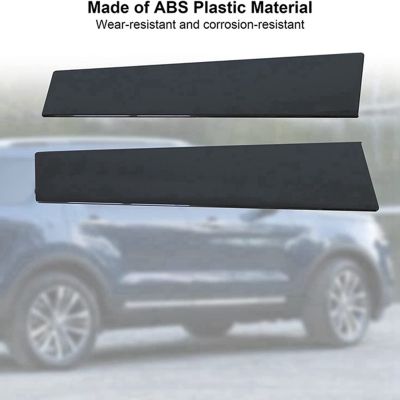 2PCS Side Front Windshield Outer Door Molding Glass Trim for Ford Explorer 2011-2016 926-449 926-448