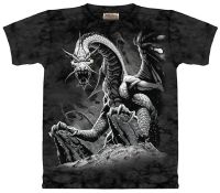 2023 Customized Fashion Black Dragon Adult T-Shirt - 101252，Contact the seller for personalized customization