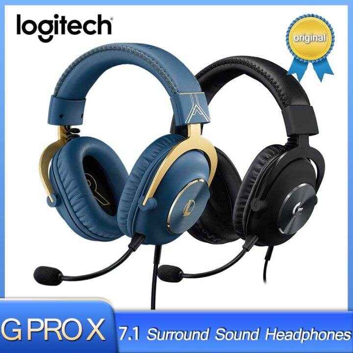 Logitech G PRO X Gaming Headset with microphone professional game noise reduction 7.1 For PC PS5