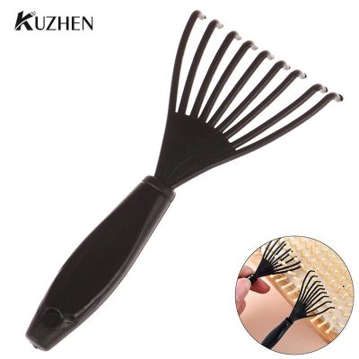 ✧○ 1/2Pcs Comb Hair Brush Cleaner Plastic Metal Cleaning Remover Embedded Tool Remover Handle Tangle Hair Comb Accessories