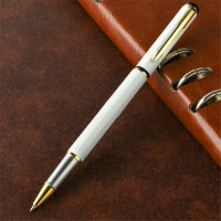 0.5mm Metal Color Business Signature Pen School Office Supply Black Ink Roller Ball 0.5mm for Kids Stationery Gift