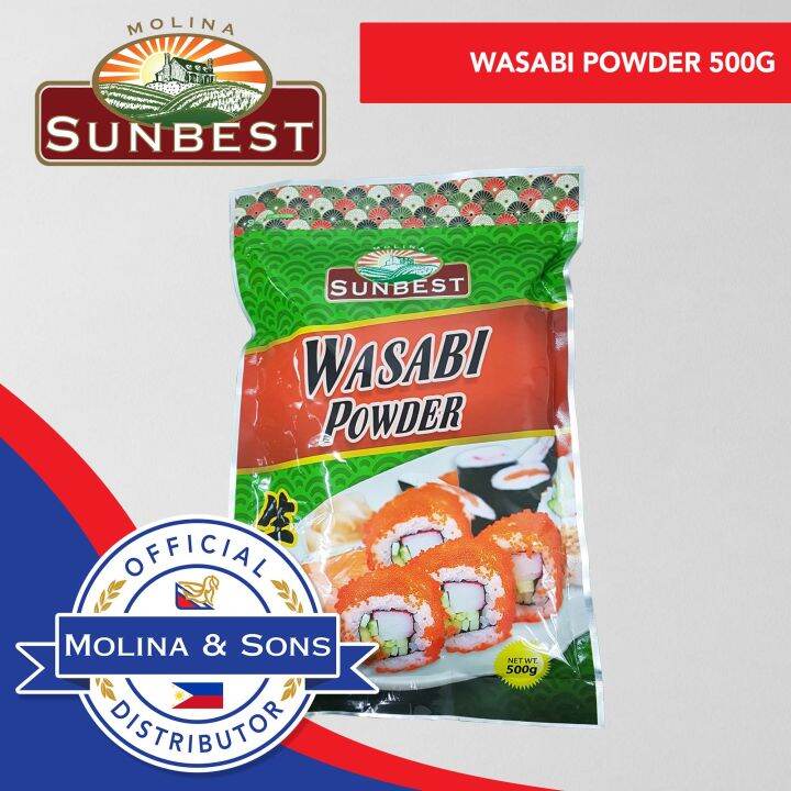 Sunbest Wasabi Powder 500G 50 OFF (Expiry Date April 6 2024) Lazada PH