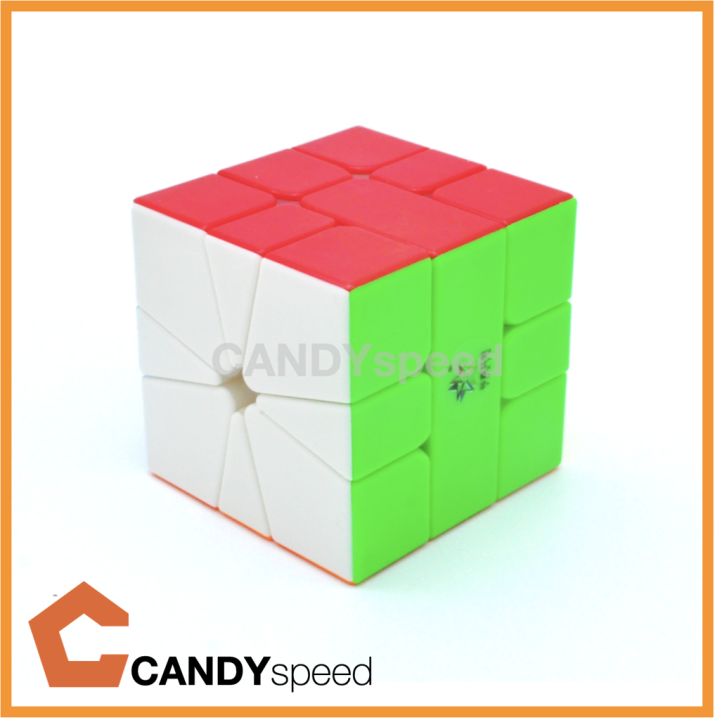 รูบิค-square-1-rubik-yuxin-little-magic-sq-1-magnetic-stickerless-มีแม่เหล็ก-sq-1-m-by-candyspeed
