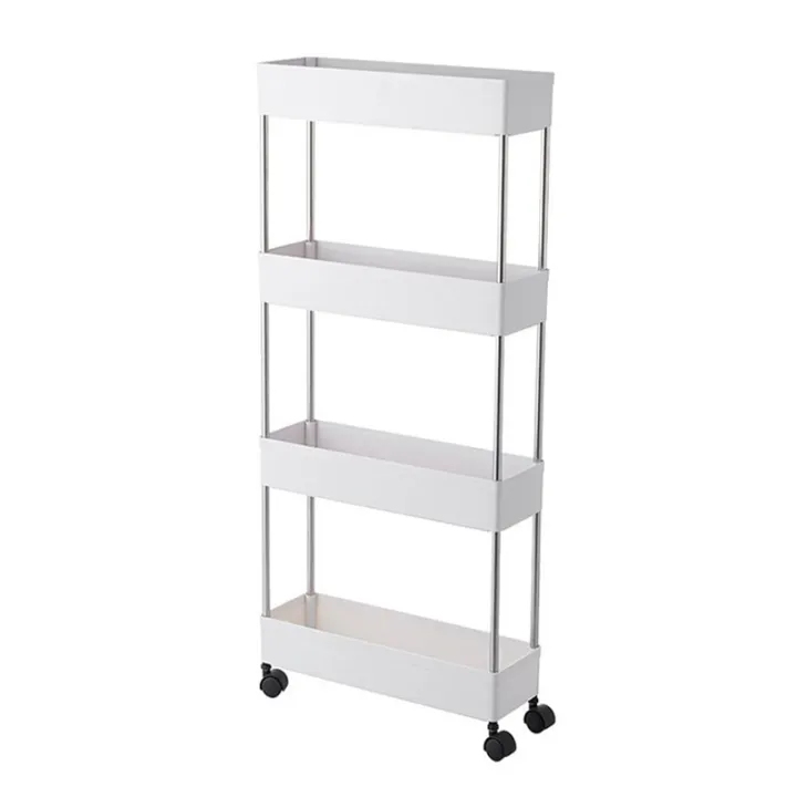 EPH 4 Tier Waterproof Kitchen Storage Rack Trolley ZWJ-11 | Lazada PH
