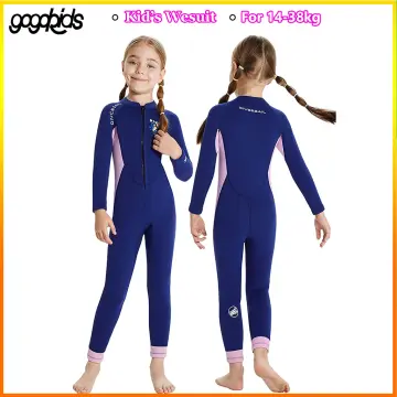 New 2.5mm Children Short Anti-Cold Back Zipper Neoprene Suit for Kids Girls  - China Girls Wetsuit and Diving Suit price