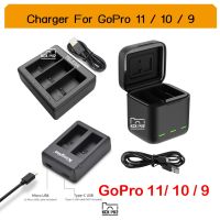 Gopro 11 10 9  แท่นชาร์จ Gopro11 Gopro Hero 9 10 11 USB Type C Charger for Gopro10 GoPro9 ที่ชาร์จกล้อง แท่นชาร์ต แท่นชาร์จกล้อง Telesin