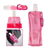 【CW】 450mL Reusable Collapsible Folding Drink Bottle Kettle Outdoor BPA