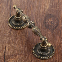 1Pc Vintage Furniture Handle European Style Wooden Wine Gift Box Pull Handles Kitchen Cupboard Knob Furniture Hardware 86*24mm Door Hardware Locks