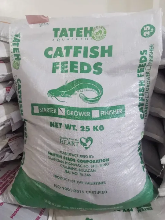 Tateh Aquafeeds Surfer Grower Catfish Feeds Hito Floating Pellets (1kg