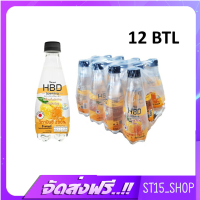 ส่งฟรี HBD SPARKLING WATER NO SUGAR HONEY YUZU 330ML(18413) เครื่องดื่มอัดแก๊สไม่มีน้ำตาล กลิ่นฮันนี่ เก็บเงินปลายทาง