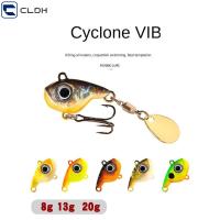 CLDH 2pcs Wobblers crankbaits เหยื่อตกปลาโลหะ ตะขอสามชั้น ช้อนโลหะโลหะ ล่อ VIB ร้อนแรงมาก 8G 20g ครับ เหยื่อตกปลาช้อน อุปกรณ์ตกปลาสำหรับตกปลา