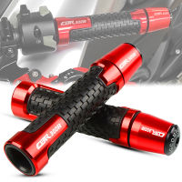 ANAY Handlebar Grips + ปลายสำหรับ HONDA CBR300R CBR 300R 2014-2021 2020รถจักรยานยนต์บาร์ยึด Ends ปลั๊ก22มม.ปลายบาร์จับ CBR 300R โลโก้