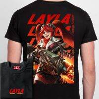 Layla Blazing GUn full print tshirt mobile legends shirt ml tee mlbb