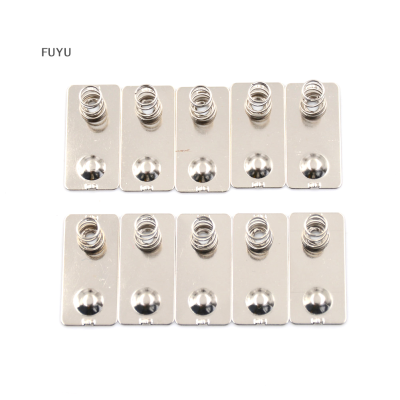 FUYU 10pcs แบตเตอรี่ AA แปลงบวกลบสปริง Contact PLATE