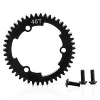 2X Steel Metal 46T Spur Gear 6447X for Traxxas 1/5 X-Maxx 1/7 XO-1 1/10 E-Revo 2.0 VXL New MAXX RC Car Upgrades Parts