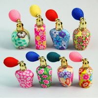 3pcs/lot 15ml          Perfume Bottles Empty Refillable Bottle Atomizer Spray Polymer Clay Spray Scent Pump Case Travel Portable Travel Size Bottles C