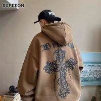 SUPEEON丨Sweatshirt เสื้อสเวตเตอร์แฟชั่นสไตล์เกาหลีแบบหลวมๆ