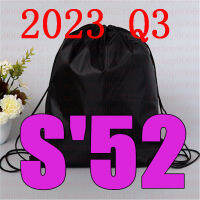 ล่าสุด2023 Q3 BAM 52 Drawstring กระเป๋า BAM52เข็มขัดกันน้ำกระเป๋าเป้สะพายหลังรองเท้าเสื้อผ้าโยคะวิ่งออกกำลังกายกระเป๋าเดินทาง