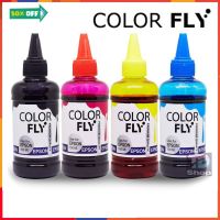 หมึกเติม Epson ขนาด 100 ml. COLOR FLY แท้ #หมึกปริ้น  #หมึกสี  #หมึกปริ้นเตอร์  #หมึกเครื่องปริ้น hp #ตลับหมึก