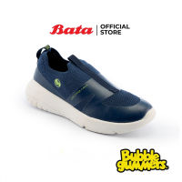 Bata บาจา Bubble Gummers รองเท้าสนีกเกอร์แบบสวม สำหรับเด็ก Unisex ใส่ได้ทั้งเด็กผู้หญิงและเด็กผู้ชาย สีกรมท่า รหัส 3419950