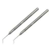 1Pcs Stainless Steel Phaco Chopper Left Right Hand Ophthalmic Hooks Tweezers Eye Tool