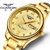 ---Fashion mens watch238814♗☃ Mens watch Swiss mechanical automatic mechanical watches double calendar noctilucent hollow out men watch waterproof