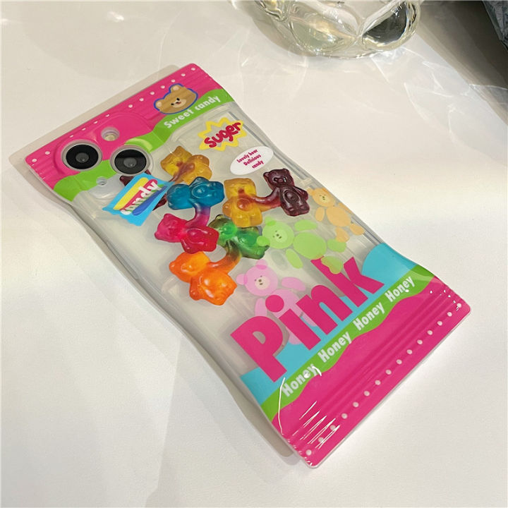 น่ารัก-gummy-bear-เคสโทรศัพท์สำหรับ-iphone13promax-กระเป๋าขนมสามมิติเคสโทรศัพท์สำหรับ-iphone12-เคสโทรศัพท์แบบใสสำหรับเคสโทรศัพท์-iphone11-เคสโทรศัพท์สร้างสรรค์สำหรับ-iphone12pro