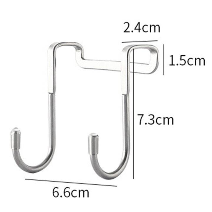 10pcs-hook-cabinet-door-double-hook-dormitory-kitchen-cabinet-door-bathroom-s-type-double-hook-stainless-steel-coat-hook