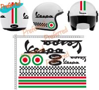 Die-Cut Sticker for GamesMonkey Helmet Casco Kit Vespa Italia Helmet Viny Polished Assorted Vinyl Car Suitcase Motorcycles