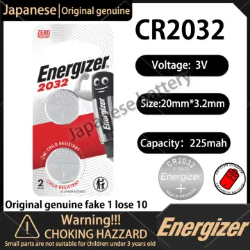 Panasonic CR2032 3V Lithium Coin Batteries (Pack of 4)