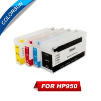 Colorsun ตลับหมึก951 Hp950 950 Xl 951xl สำหรับ Hp 8610 8620 8680 8615ตลับหมึกรีฟิลเครื่องพิมพ์8625พร้อมชิป Arc