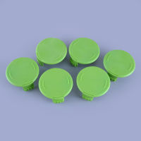 3411546A-6 6Pcs เครื่องตัดหญ้า Trimmer Spools Coil ครอบคลุม Caps Fit สำหรับ Greenworks 21132 21342 21362 21262 21332 21222A 21602 21062