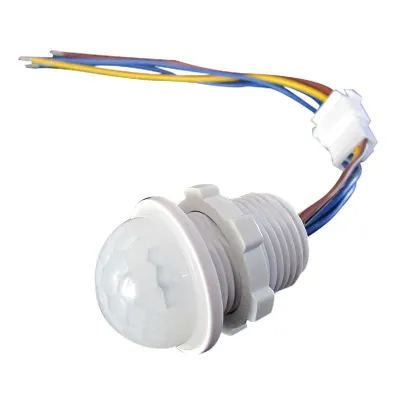 LED PIR No Adjustable Delay Human Body Infrared Detector IR Infrared Motion Sensor Light Switch For Home AC110-240V DC 12V-24V