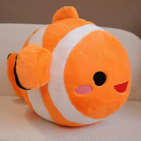 5060ซม. การ์ตูน Clownfish Plush ของเล่นน่ารัก Plushies โยนหมอนตุ๊กตา Soft Marine Life ตุ๊กตาปลาสำหรับของขวัญเด็ก Home Decor