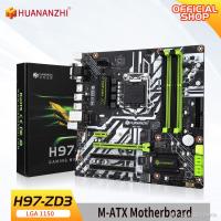 【hot】☎ H97 ZD3 motherboard 1150 M-ATX SATA3 USB3.0 NVME NGFF M.2 support non-ecc core i3 4130 i5 4460 i7 4770