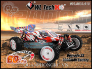 WLtoys 124008 1 12 2.4G 4WD Brushless High Speed Racing RC Car 3S 2000mAh