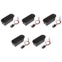 5X 9V Battery Holder Case for Active Guitar Bass Pickup