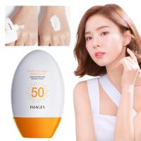 ครีมบำรุงผิวหน้าครีมกันแดด SPF50 ++ ป้องกันรังสียูวีไวท์เทนนิ่งครีมบำรุงผิวกันน้ำควบคุมน้ำมันหอมระเหยแยกโลชั่นกันแดด