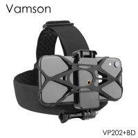 Vamson Head Strap for iPhone 13 12 11 Xiaomi Samsung Huawei Mobile Phone Clip Fix for Gopro Hero 10 9 8 7 6 Camera Accessories