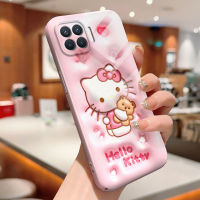 เคสเคสโทรศัพท์มือถือสำหรับ A93 OPPO 2020 OPPOReno4 F Reno5 A94 OPPO F กรณีโทรศัพท์ฟิล์มรวมทุกอย่างดีไซน์คิตตี้เปลือกแข็งเคสป้องกันทนแรงกระแทกกล้องคลุมทั้งหมด