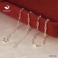 ☸Flash Sale Genuine 92.5 Sterling Silver AN033 Anklet Silver heart For Fashion Women Best Gift♦