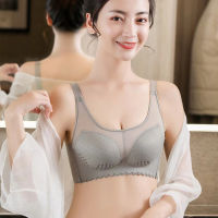 Sexy Lace tube top Bras Ultra thin Latex Breathable Bralette Wire Free Seamless Lingerie Hollow Underwear Women Push Up Bra
