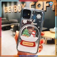 [เข้าเพิ่ม☃️] IPhone case เคส ตู้หิมะ เขย่าได้ ตู้ลูกแก้วหิมะ snowball i6-11,11pro,11promax flashsale ลดกระหน่ำ