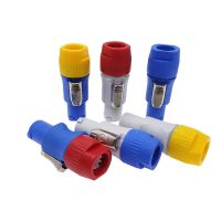 ‘’；【=- 10PCS Powercon Connector 3 Pins 20A 250V, Power Speaker Cable Connector Male Plug For LED Screen Stage Lighting