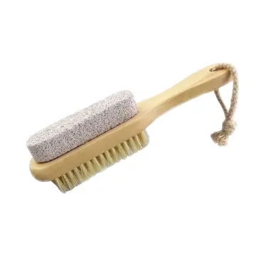 Double Sided Foot Scrubber Stainless Steel Brushes Exfoliating