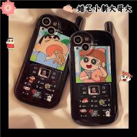 guohongzhilianjiaoyukej เคสโทรศัพท์มือถือ แบบนิ่ม ลายการ์ตูนชินจัง สําหรับ iPhone 13 14 12 MAX 7 8 XR X XS