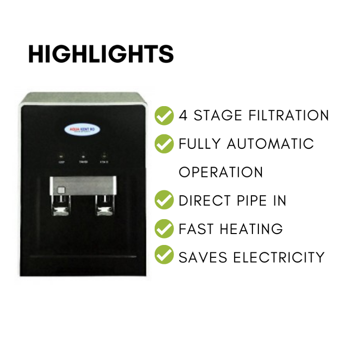 Aqua Kent Hot And Cold Table Top Water Dispenser AQ502C Lazada