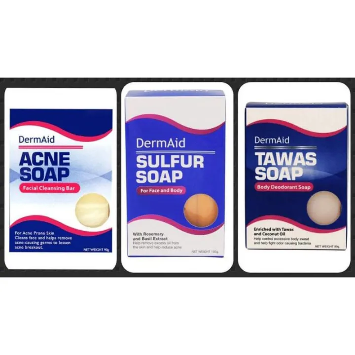 Dermaid Sulfur SoapAcne SoapTawas Soap Lazada PH