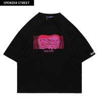 Spenzer.street | ?  This lawfoo เสื้อโอเวอร์ไซส์ เสื้อผ้าสตรีท เสื้ออปป้า เกาหลี เสื้อy2k ทราวิส 2pac ฮิต 2022  มาใหม่